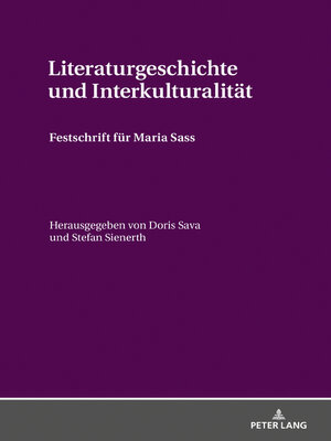 cover image of Literaturgeschichte und Interkulturalitaet